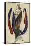 Costume Design for Cleopatra - a Dancer-Leon Bakst-Framed Stretched Canvas