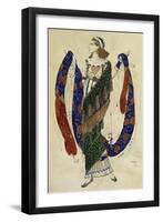 Costume Design for Cleopatra - a Dancer-Leon Bakst-Framed Giclee Print