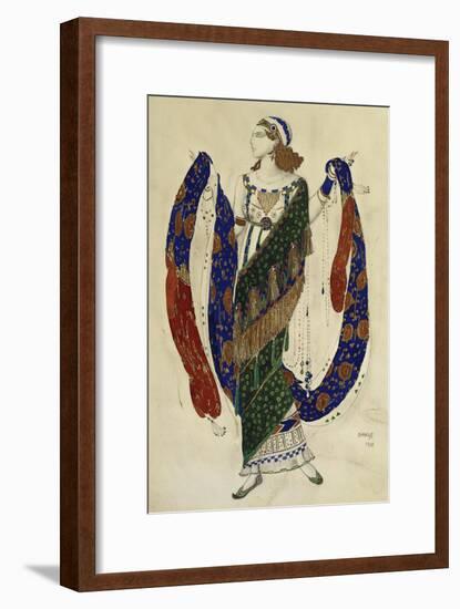 Costume Design for Cleopatra - a Dancer-Leon Bakst-Framed Giclee Print