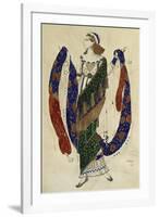 Costume Design for Cleopatra - a Dancer-Leon Bakst-Framed Giclee Print