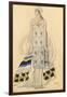 Costume Design for Ida Rubinstein in the Drama Phaedra (Phèdr) by Jean Racine-Léon Bakst-Framed Giclee Print