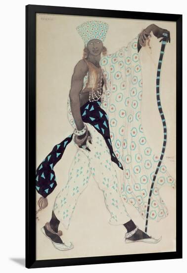 Costume Design for 'Le Pelerin' : Blue God, 1912-Leon Bakst-Framed Giclee Print