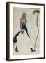 Costume Design for 'Le Pelerin' : Blue God, 1912-Leon Bakst-Framed Giclee Print