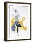 Costume Design for Madame Trouchanova in 'La Peri'-Leon Bakst-Framed Giclee Print