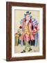 Costume Design for Mozart's 'The Marriage of Figaro', 1936-Jakov Zinovyevich Stoffer-Framed Giclee Print