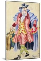 Costume Design for Mozart's 'The Marriage of Figaro', 1936-Jakov Zinovyevich Stoffer-Mounted Giclee Print