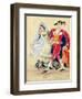 Costume Design for Mozart's 'The Marriage of Figaro', 1936-Jakov Zinovyevich Stoffer-Framed Giclee Print