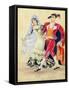 Costume Design for Mozart's 'The Marriage of Figaro', 1936-Jakov Zinovyevich Stoffer-Framed Stretched Canvas