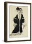 Costume Design for Mrs. L. Bakst, 1903-Léon Bakst-Framed Giclee Print