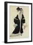 Costume Design for Mrs. L. Bakst, 1903-Léon Bakst-Framed Giclee Print