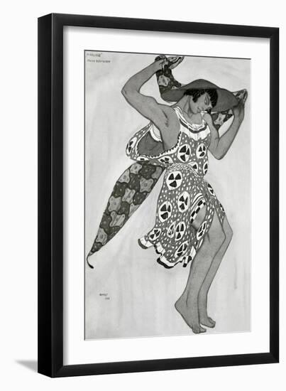 Costume design for Narcisse-Leon Bakst-Framed Giclee Print