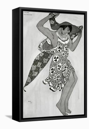 Costume design for Narcisse-Leon Bakst-Framed Stretched Canvas