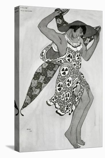 Costume design for Narcisse-Leon Bakst-Stretched Canvas