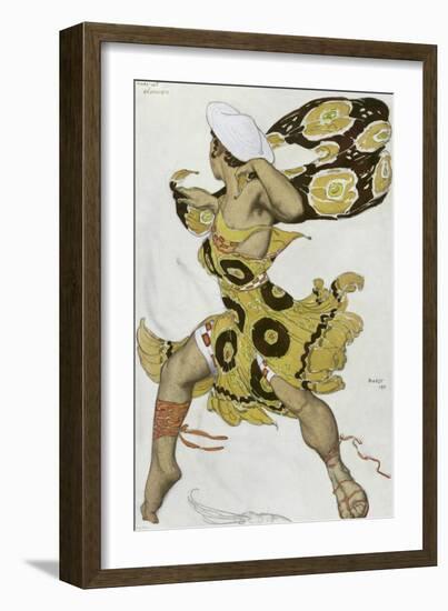 Costume design for Narcisse-Leon Bakst-Framed Giclee Print