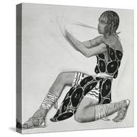 Costume design for Narcisse-Leon Bakst-Stretched Canvas