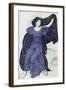 Costume design for Narcisse-Leon Bakst-Framed Giclee Print