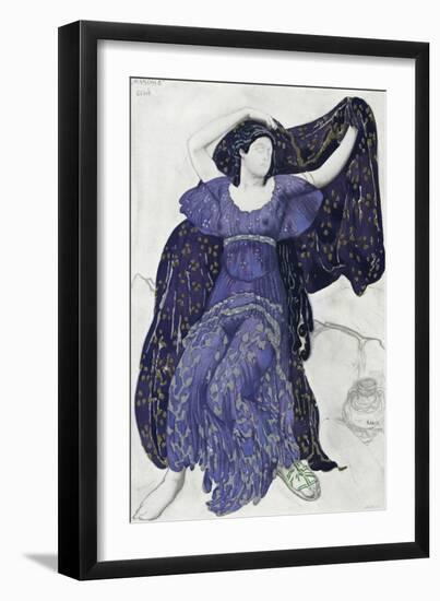 Costume design for Narcisse-Leon Bakst-Framed Giclee Print