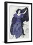 Costume design for Narcisse-Leon Bakst-Framed Giclee Print