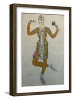 Costume Design for Nijinsky in 'Le Festin', 1909-Leon Bakst-Framed Giclee Print