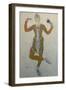 Costume Design for Nijinsky in 'Le Festin', 1909-Leon Bakst-Framed Giclee Print