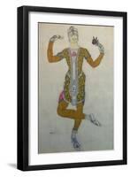 Costume Design for Nijinsky in 'Le Festin', 1909-Leon Bakst-Framed Giclee Print