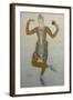 Costume Design for Nijinsky in 'Le Festin', 1909-Leon Bakst-Framed Giclee Print