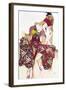 Costume Design for Nijinsky in the Ballet "La Peri" by Paul Dukas 1911-Leon Bakst-Framed Giclee Print