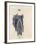 Costume Design for Oedipus at Colonnus- Antigone-Leon Bakst-Framed Giclee Print