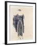 Costume Design for Oedipus at Colonnus- Antigone-Leon Bakst-Framed Giclee Print