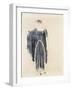 Costume Design for Oedipus at Colonnus- Antigone-Leon Bakst-Framed Giclee Print