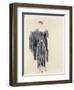 Costume Design for Oedipus at Colonnus- Antigone-Leon Bakst-Framed Giclee Print