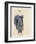 Costume Design for Oedipus at Colonnus- Antigone-Leon Bakst-Framed Giclee Print