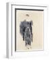 Costume Design for Oedipus at Colonnus- Antigone-Leon Bakst-Framed Giclee Print