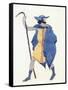 Costume Design for Oedipus at Colonnus- the Stranger-Leon Bakst-Framed Stretched Canvas