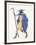 Costume Design for Oedipus at Colonnus- the Stranger-Leon Bakst-Framed Giclee Print