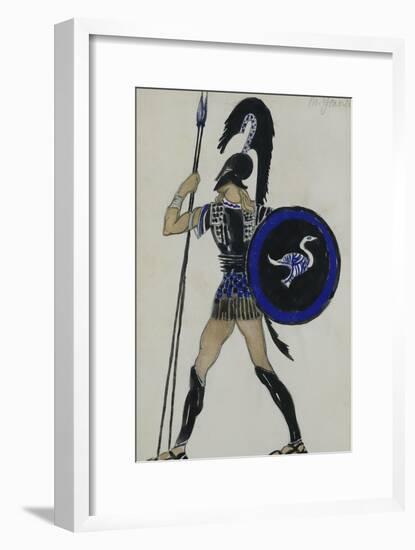 Costume Design for Phaedre; Hippolitus-Leon Bakst-Framed Giclee Print