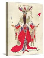 Costume Design For Potiphar in The Legend of Joseph, 1914-Leon Bakst-Stretched Canvas