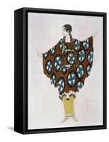 Costume Design for Ravel, from Daphnis and Chloe, C.1912-Leon Bakst-Framed Stretched Canvas