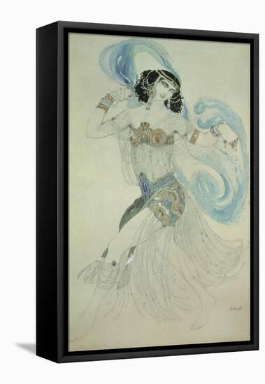 Costume Design for Salome in "Dance of the Seven Veils," 1908-Leon Bakst-Framed Stretched Canvas