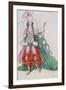 Costume Design for Scheherazade: Zobeide (Jane Marnac)-Leon Bakst-Framed Giclee Print