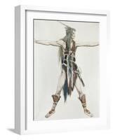 Costume Design for Siegfried-Charles Ricketts-Framed Giclee Print