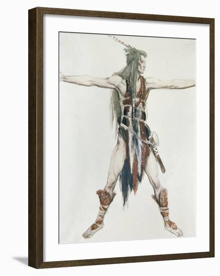 Costume Design for Siegfried-Charles Ricketts-Framed Giclee Print