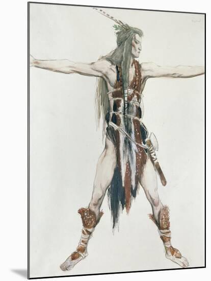 Costume Design for Siegfried-Charles Ricketts-Mounted Giclee Print
