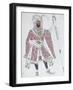 Costume Design for the Ballet Blue God, 1912-Léon Bakst-Framed Giclee Print