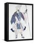 Costume Design for the Ballet Blue God, 1912-Léon Bakst-Framed Stretched Canvas