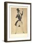 Costume Design for the Ballet Carnaval, 1910-Léon Bakst-Framed Giclee Print