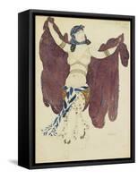 Costume Design for the Ballet Cleopatra-Léon Bakst-Framed Stretched Canvas