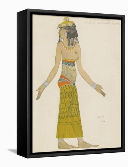 Costume Design for the Ballet Hélène De Sparte by E. Verhaeren and D. De Séverac-Léon Bakst-Framed Stretched Canvas