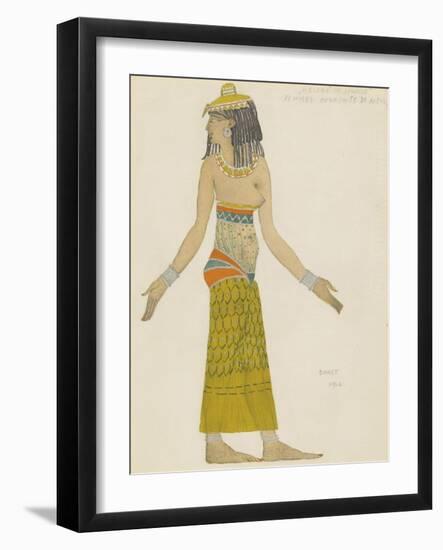 Costume Design for the Ballet Hélène De Sparte by E. Verhaeren and D. De Séverac-Léon Bakst-Framed Giclee Print