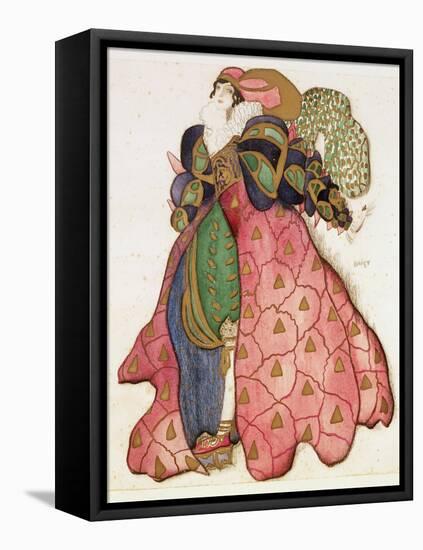 Costume Design for the Ballet 'La Legende de Joseph', 1914-Leon Bakst-Framed Stretched Canvas